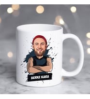 Kişiye Özel Cool Erkek Karikatürlü Kupa Bardak