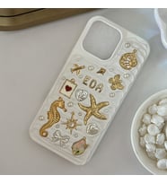 Kişiye Özel İsimli El Yapımı Charm Telefon Kılıfı - iPhone modelleri için uyumlu