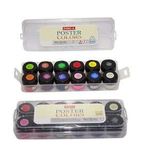 Dong-A Poster Colors Guaj Boya 15 ml x 12 Renk 