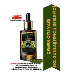 ÇEMEN OTU YAĞI (%100 SAF VE DOĞAL) BESLEYİCİ ETKİ 20 ML / 0.7 fl oz
