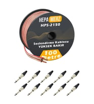 Hepa Merz Connection Paket-11 Hoparlör Kablosu Jak Konnektör Paketi