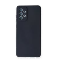 Samsung Galaxy A72 Kılıf Nano içi Kadife Silikon - Lacivert