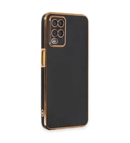 Oppo A54 4g Kılıf Volet Silikon - Siyah