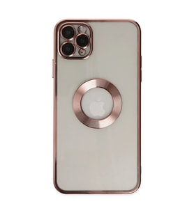Apple iPhone 11 Pro Kılıf Slot Silikon - Rose Gold