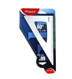 Maped Alüminyum Gönye 60 Derece 21 cm 120621 