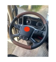 DİKİŞLİ DERİ DİREKSİYON KILIFI DAMARLI DERİ/TABA DERİ TIR KAMYON KILIFI BÜYÜK EBATLAR