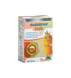 Duobalance Kids Probiyotik Mikroorganizma Ve Prebiyotik İçeren Takviye Edici Gıda 10 Saşe