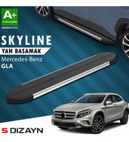 S-Dizayn Mercedes GLA X156 Skyline Krom Yan Basamak 183 Cm 2013-2020 A+ Kalite