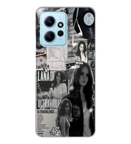 Redmi Note 12 4G Uyumlu Lana Del Rey Desenli Şeffaf Telefon Kılıfı