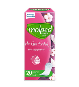 Molped Günlük Ped Her Gün Ferahlık 20 Li