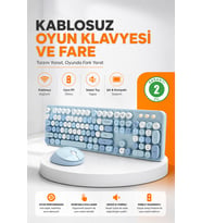 Android ve İOS Uyumlu Bluetooth Klavye Touchpad Slim Kablosuz Wifi Q Klavye
