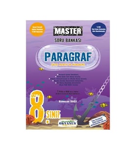 8 Sınıf Master Paragraf Soru Bankası Okyanus Yayınları