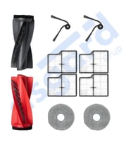 Roborock Saros 10- Saros 10R Uyumlu 1 Ana Fırça 2 Yan Fırça 4 Filtre 2 Mop PKT-iasgf0000868