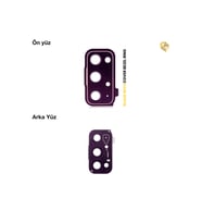 Samsung Galaxy S20 FE ile Uyumlu Kamera Lensi Full Mor Kamera lensi sade lens kamera camı kamera merceği
