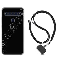 TCL 10L 10 Plus 10SE 20E 20SE 30 L7 Kılıf Boyun Askılı Silikon Planet 1620