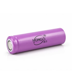 HONGLI 18650 Şarjlı Pil 1200 mAh 3.7V Li-ion Düz Uçlu Batarya 35 Gram Tekli Pil