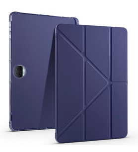 Lexroo Honor Pad 9 Kılıf Tri Folding Kalem Bölmeli Standlı Kılıf - Lacivert