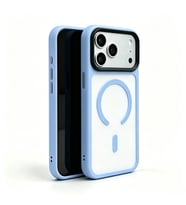 Apple iPhone 18 Pro Max Kılıf Mat Arka Yüzey Wireless Şarj Özellikli Zore Flet M-safe Kapak