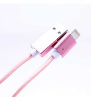 Zore Metal Manyetic Uçlu Lightning Usb Kablo (Siyah)