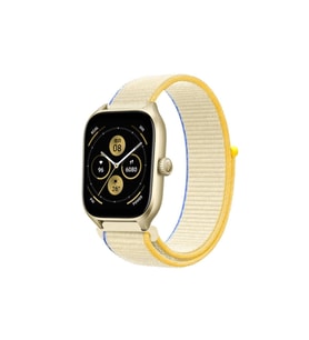 Watch 22mm Hasırlı Cırtcırtlı Kordon - Beyaz