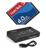 Sandisk 4 GB Compact Flash Hafıza Kartı - USB 2.0 Cf Kart Okuyucu