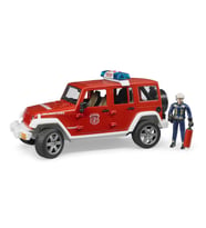 Bruder Jeep Wrangler Rubicon İtfaiye Ve İtfaiyeci BR02528