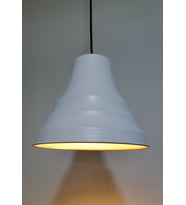 RİOLİGHT RETRO BEYAZ İÇİ GOLD TEKLİ METAL SARKIT ÇAP:23CM (Siyah)