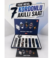 Yeni Nesil Akıllı Saat 2024 Model Uyku ve Sağlık Takibi Bluetooth Bağlantılı