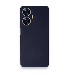 Realme C55 Kılıf First Silikon - Lacivert