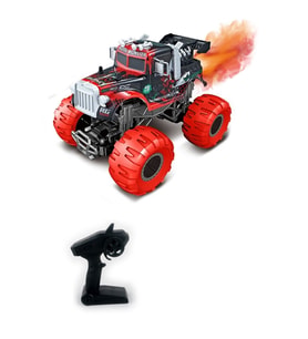 Uzaktan Kumandalı Şarjlı Işıklı Buharlı Off Road Kamyon Jeep: Maceranın Yeni Adı! (Çok Renkli)