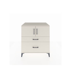 Kronos Şifonyer 2 Raflı 2 Çekmeceli 2 Kapaklı 88x59x96 Aytaşı-Aytaşı