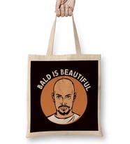 Beautiful Bald Father Baldy Papa Dad Daddy Poppa Husband Bez Çanta Uzun Saplı