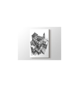 Mc Escher - Ascending And Descending Tablo - 106390 - 60x80 Cm
