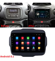 JEEP RENEGADE CARPLAY ANDROİD NAVİGASYON DVD USB BT KAMERA