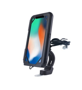 Suporte Xl Usb Bağlantılı Motosiklet Bisiklet Telefon Tutucu Su Geçirmez 5.5-7.0 Inç Arası