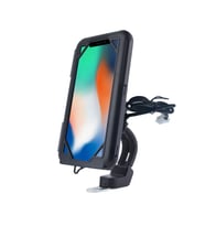 Suporte Xl Usb Bağlantılı Motosiklet Bisiklet Telefon Tutucu Su Geçirmez 5.5-7.0 Inç Arası