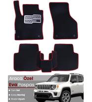 JEEP RENEGADE (2020-2025) Uyumlu EVA Paspas Tam Set–Araca Özel,Kolay Montaj,Su Geçirmez