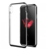 VRS Design iPhone X ile Uyumlu Crystal Bumper Kılıf Black