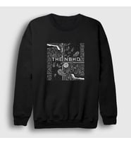 Presmono Unisex Siyah Nbhd The Neighbourhood Sweatshirt 176261tt