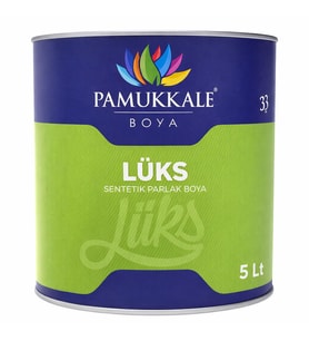 Pamukkale Lüks Parlak Sentetik Yağlı Boya 5 Lt Beyaz