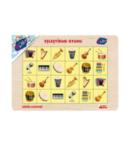 Ahşap Eğitici Eşleştirme Müzik Aletleri ONY263 Playwood