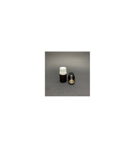 3 ml Amber Içten Damlalıklı Cam Şişe , 3 cc Kolonya Tıpalı Cam Şişe x 10 Adet