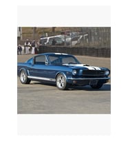 1965 Ford Mustang Gt350 Tablo Ahşap Poster Dekoratif