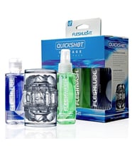 Albonishop Original's Quickshot Vantage Combo Paketi Oral Mastürbatör ve Jel Seti