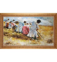 ALTIN ÇERÇEVELİ PASPARTULU TABLO CR1147