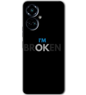 Tecno Camon 19 Pro Kılıf HD Desen Baskılı Kılıf - Im Broken