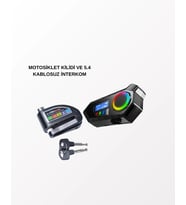BLUETOOTH 5.4 KABLOSUZ İNTERKOM+ MOTOR DİSK KİLİDİ