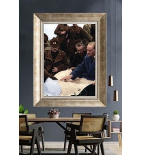 Gümüş Çerçeveli Atatürk Tablo za64