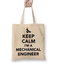 I Am A Mechanical Engineer 010 Bez Çanta Uzun Saplı