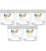 Uni Baby Kulak Temizleme Çubuğu 100 Adet (5 Li Set)